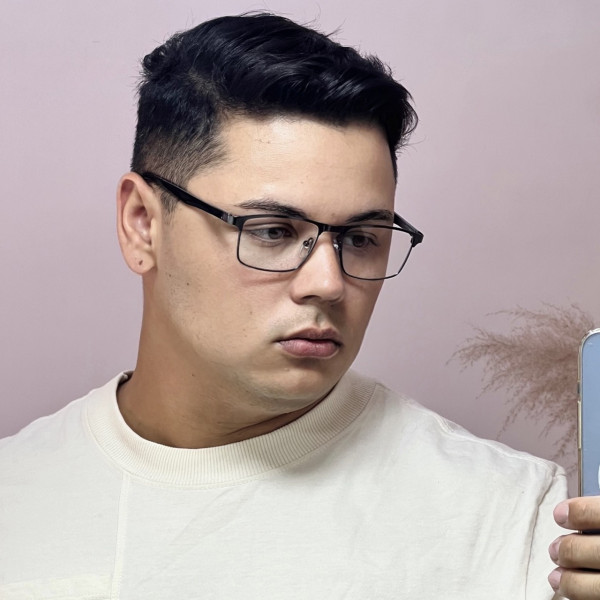 Armação de Óculos AQ240503 Retangular Grafite